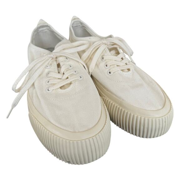 Everlane Shoes - Everlane Forever Canvas 1.5 Platform White LaceUp Sneaker Shoe Casual Everyday-7